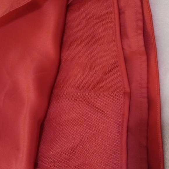 BCBG Dark Pink Watermelon Sateen Pleated Strapless Cocktail Dress NWT - Picture 8 of 14